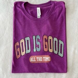 Bella Canvas T-Shirt in Vibrant Purple